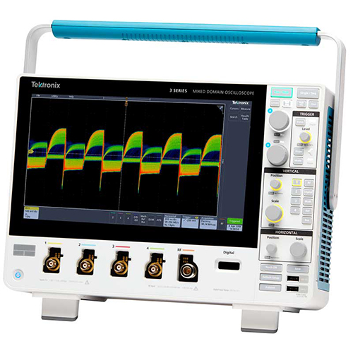 TestEquity: Tektronix MDO34/3-BW-200 Mixed Domain Oscilloscope, 4